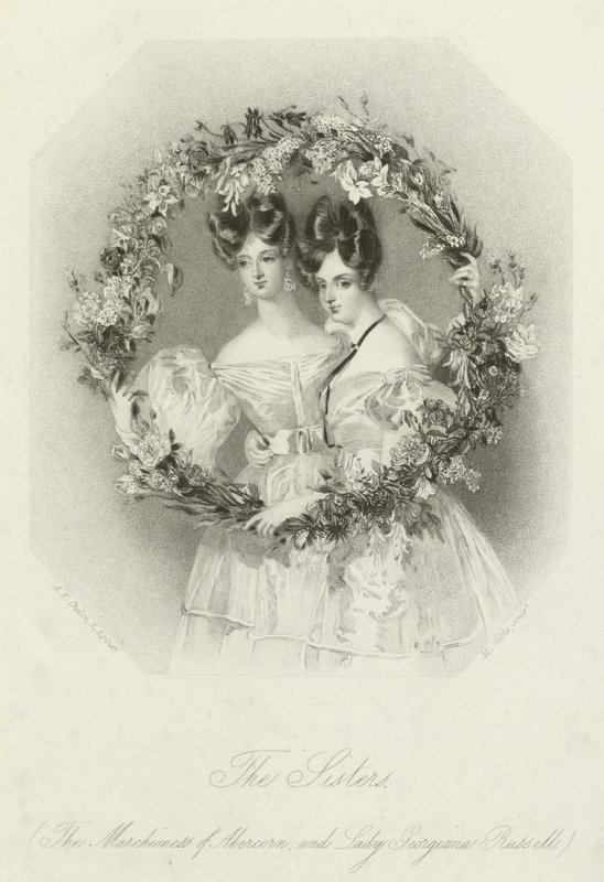 Rahibeler, Abercorn Markizi ve Leydi Georgiana Russell by English School