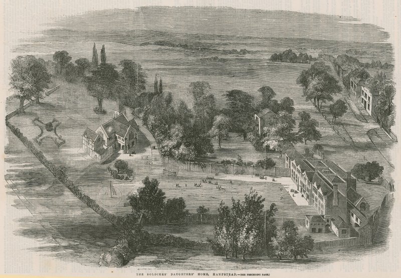 Askerlerin Kızları Evi, Hampstead, Londra by English School