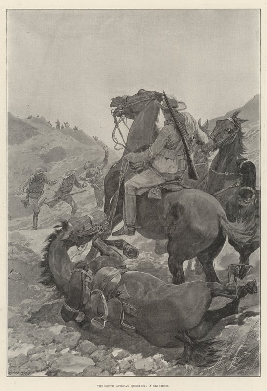 Güney Afrika Sorunu, Bir Çatışma (lito) by English School