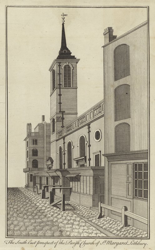 Londra St Margaret Lothbury Parish Kilisesi