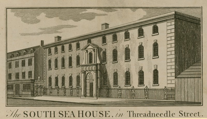 Güney Denizi Evi Threadneedle Caddesi, Londra by English School