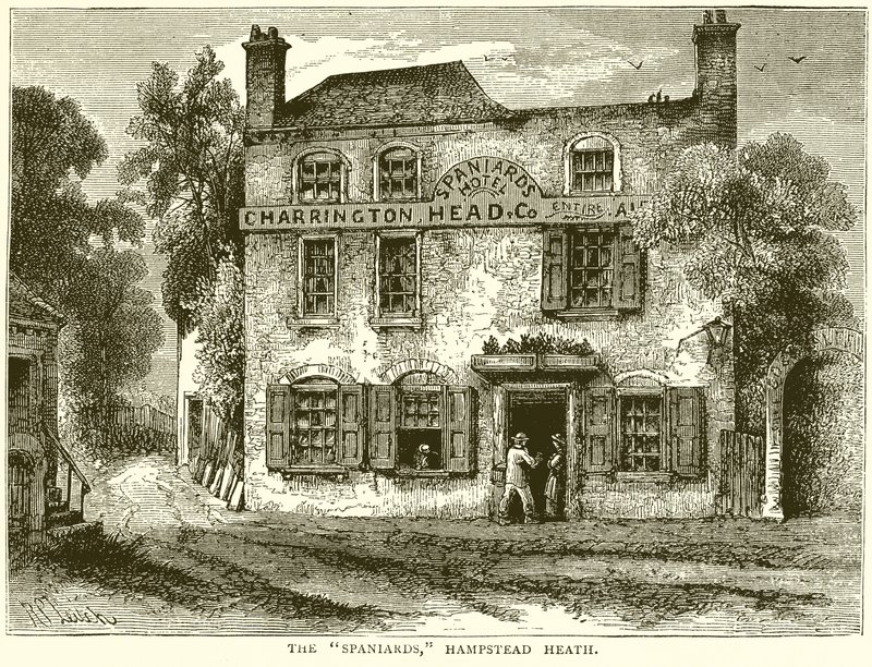 İspanyollar, Hampstead Heath by English School