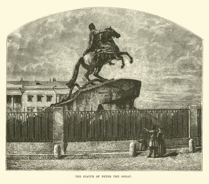 Büyük Peter Heykeli by English School