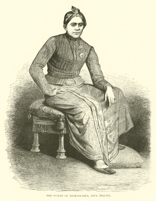 Djokjakarta Sultanı, Java, Malay by English School