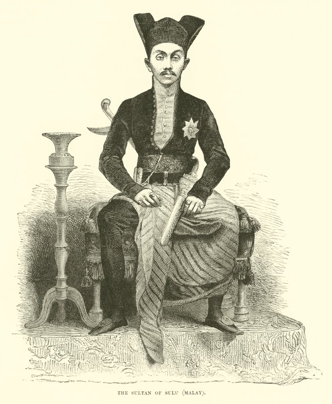 Sulu Sultanı, Malayca by English School