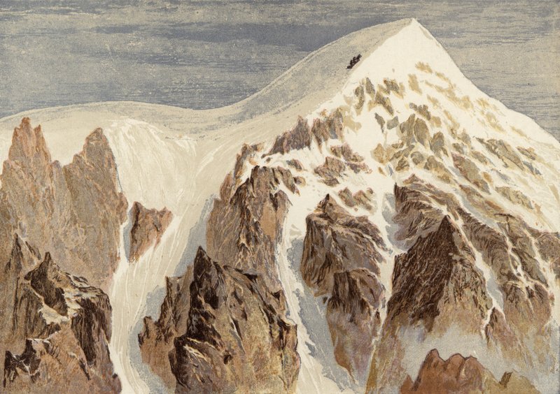 Aiguille Verte Zirvesi by English School