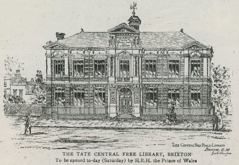 Tate Central Free Library, Brixton by English School