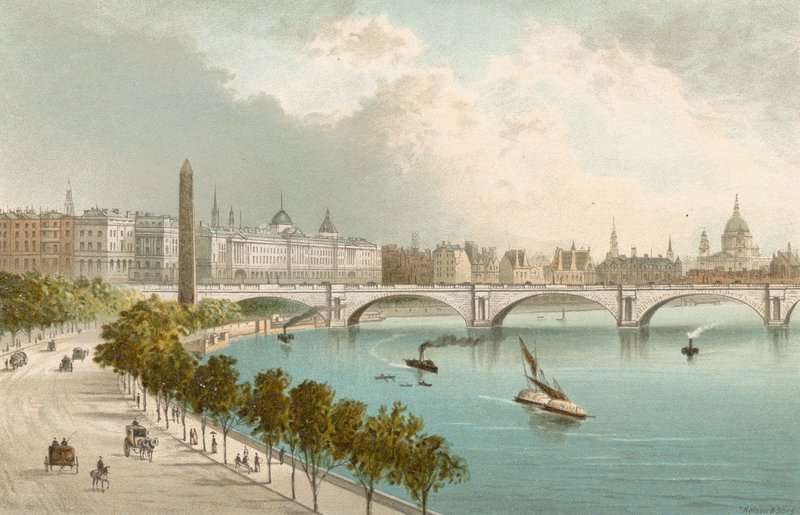 Thames Dolgusu Görünümlü Doğu by English School