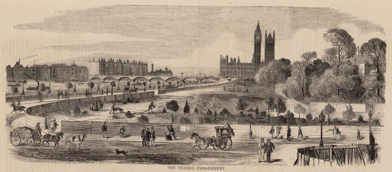 Thames Dolgusu by English School