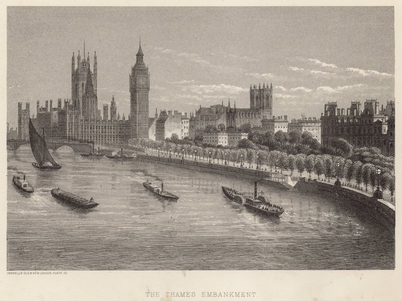 Thames Dolgusu, Londra by English School