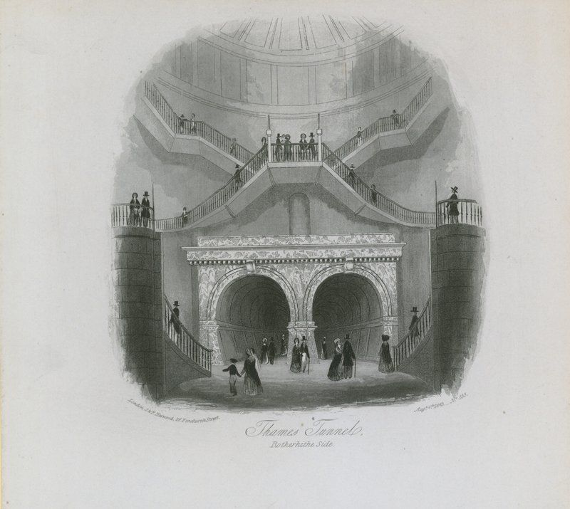 Thames tüneli by English School