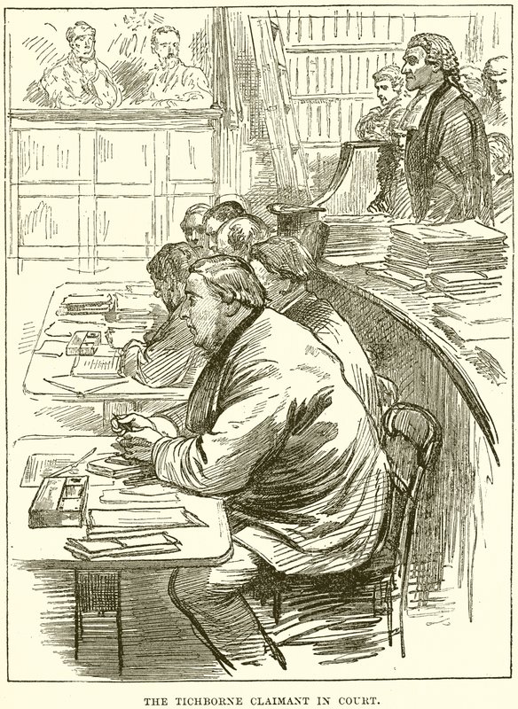 Mahkemede Tichborne Davacı by English School