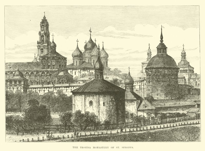 St Sergius Troitsa Manastırı by English School