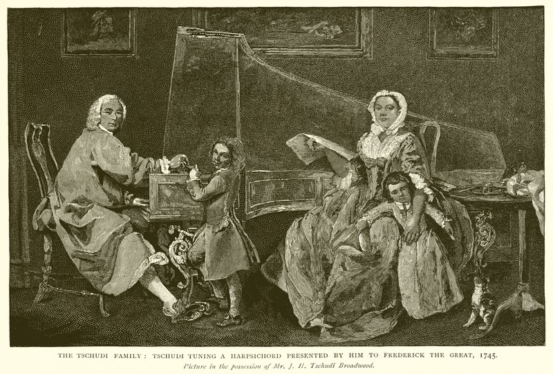 Tschudi Ailesi : Tschudi Tuning a Tarafından Büyük Frederick