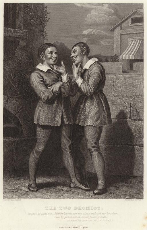 İki Dromios, Hatalar Komedisi, V. Perde, I. Sahne by English School