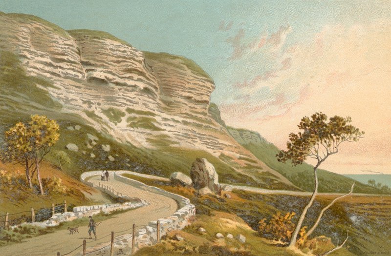 Undercliff Yolu - Wight Adası by English School