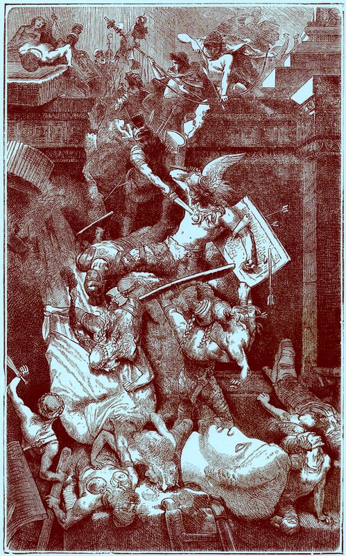 The Vandals in Rome, The Illustrated History of the World