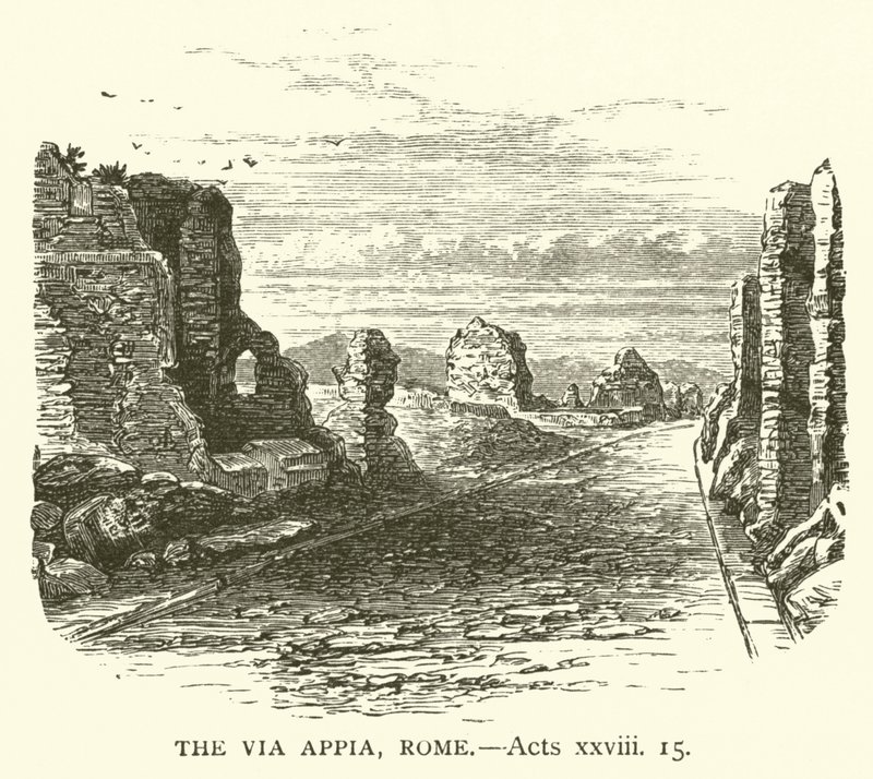 Via Appia, Roma, Elçilerin İşleri, xxviii by English School