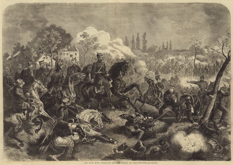 Savaş, Kral William ve Asası Gravelotte