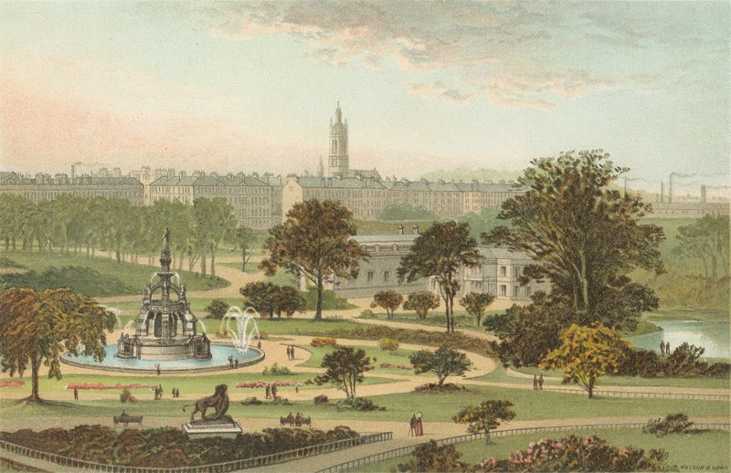 West End Parkı - Glasgow by English School