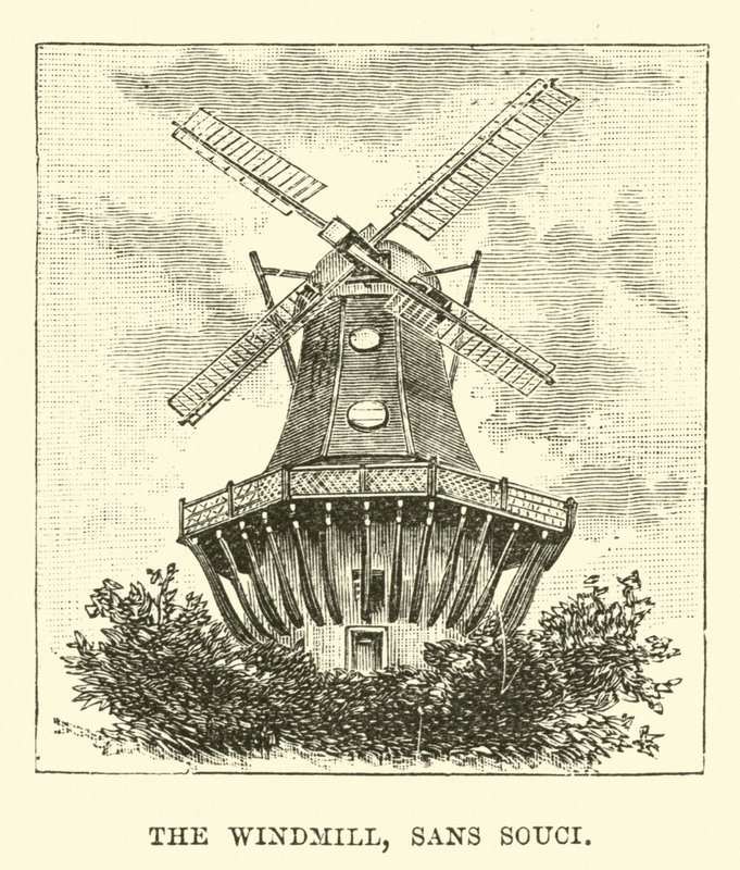 Yel Değirmeni, Sans Souci by English School