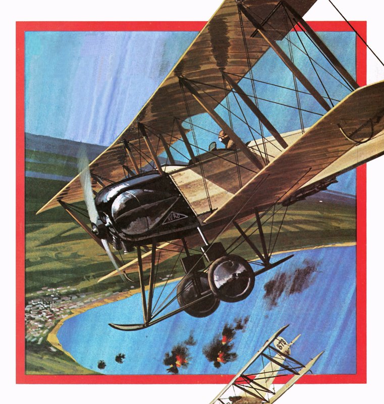 Ahşap savaşçı veya AVRO 504 by English School