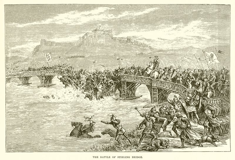 Stirling köprüsü savaşı by English School