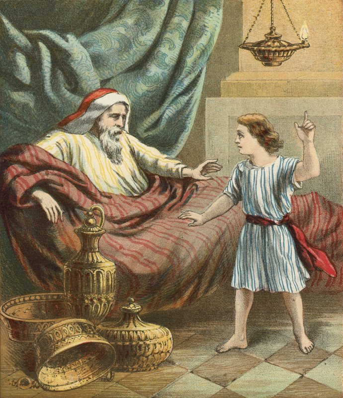 Eli ile çocuk Samuel by English School