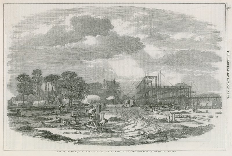 1851 Büyük Sergisi için Londra, Hyde Park