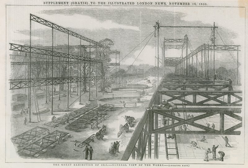 1851 Büyük Sergisi için Londra, Hyde Park