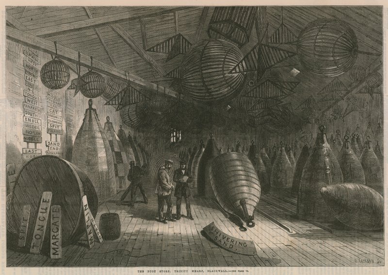 Şamandıra mağazası, Trinity Wharf, Blackwell by English School