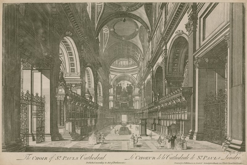 St Paul Katedrali, Londra korosu by English School