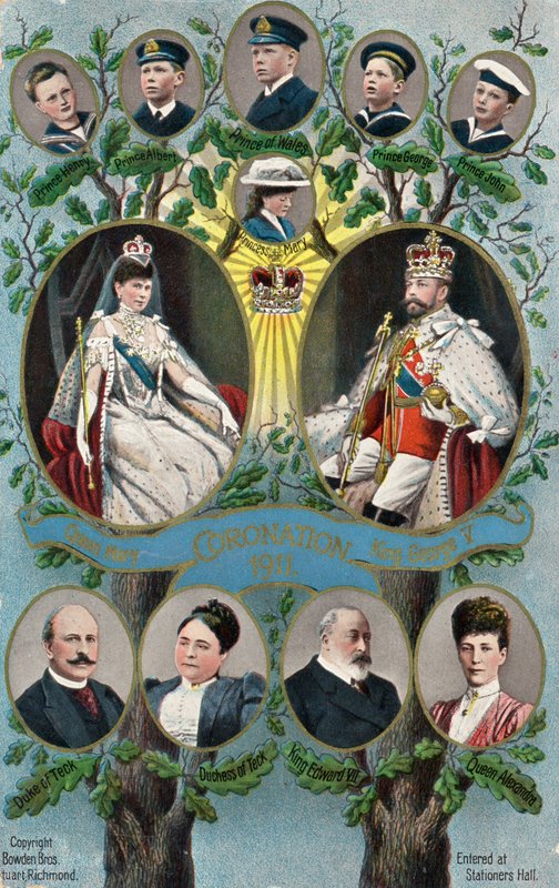 Kral George V ve Kraliçe Mary