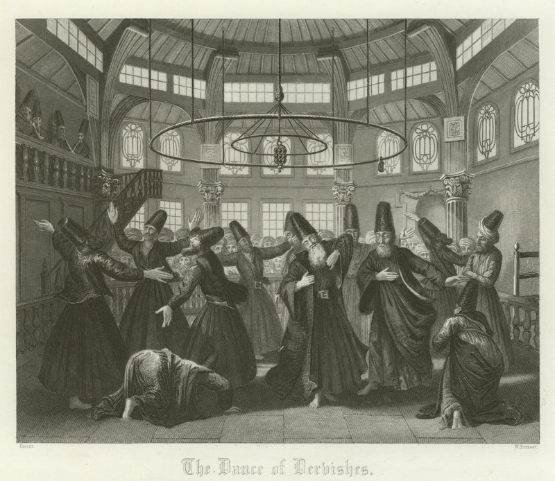 Dervişlerin dansı by English School