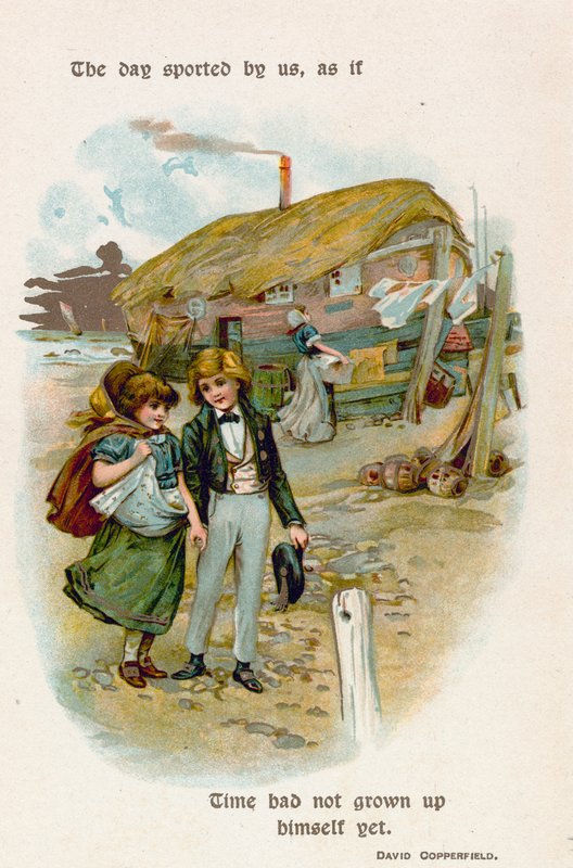 Bizim tarafımızdan oynanan gün, sanki Zaman henüz kendini geliştirmemiş gibi. David Copperfield by English School