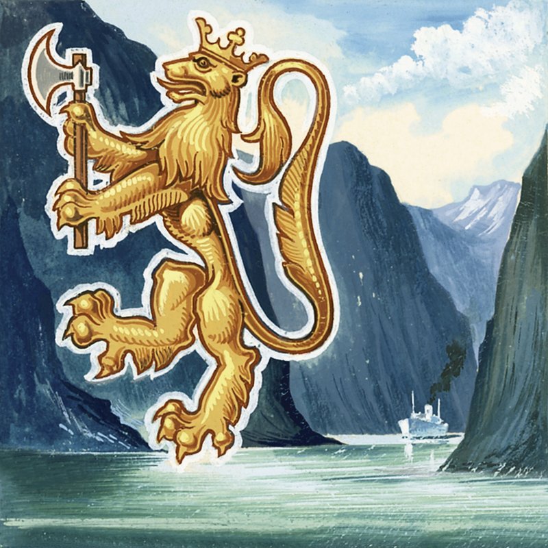 Norveç amblemi by English School