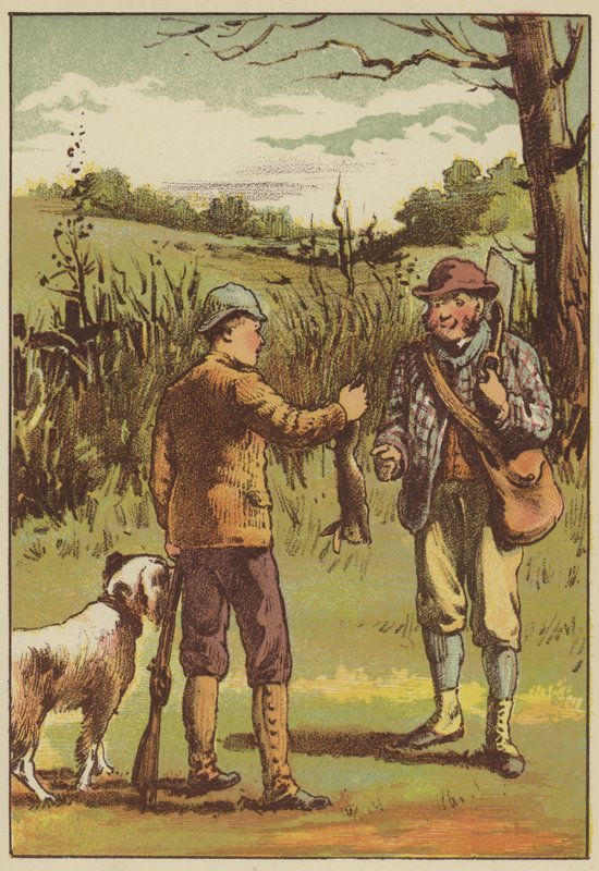 İlk öldürme (renkli gravür) by English School