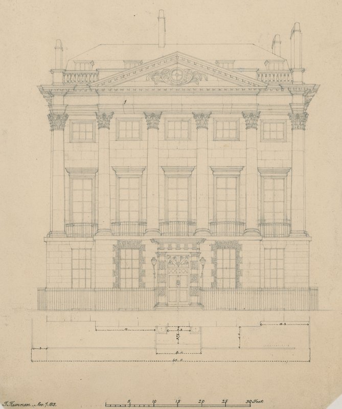 Bay Scotmother'ın evi, Cavendish Meydanı, Londra by English School