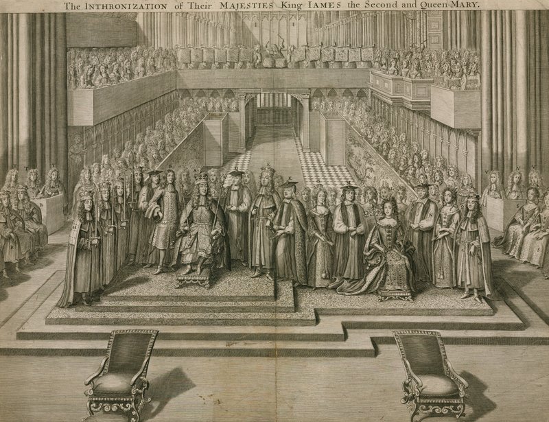 Majesteleri Kral II. James ve Kraliçe Mary