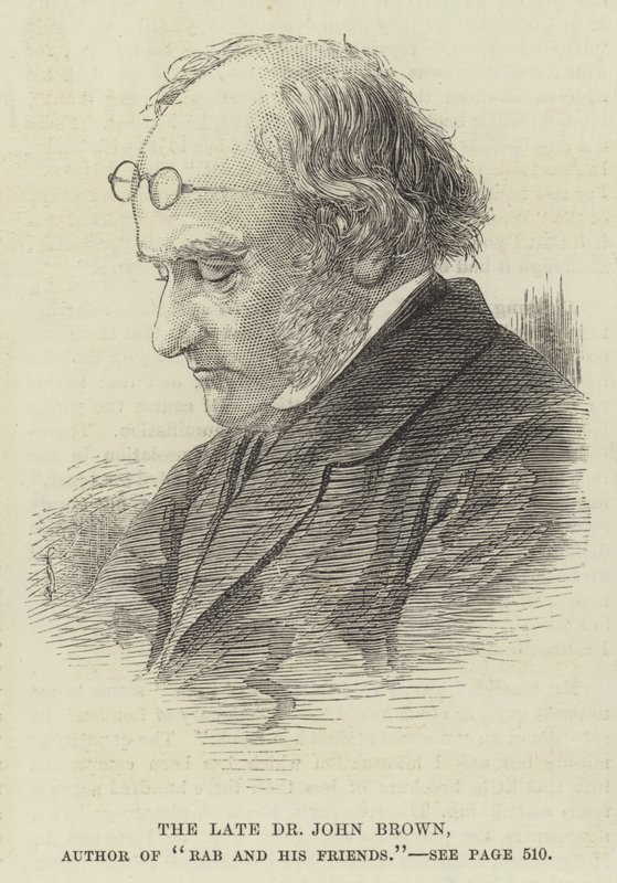 John Brown, "Rab ve Arkadaşları"nın Yazarı (gravür) by English School
