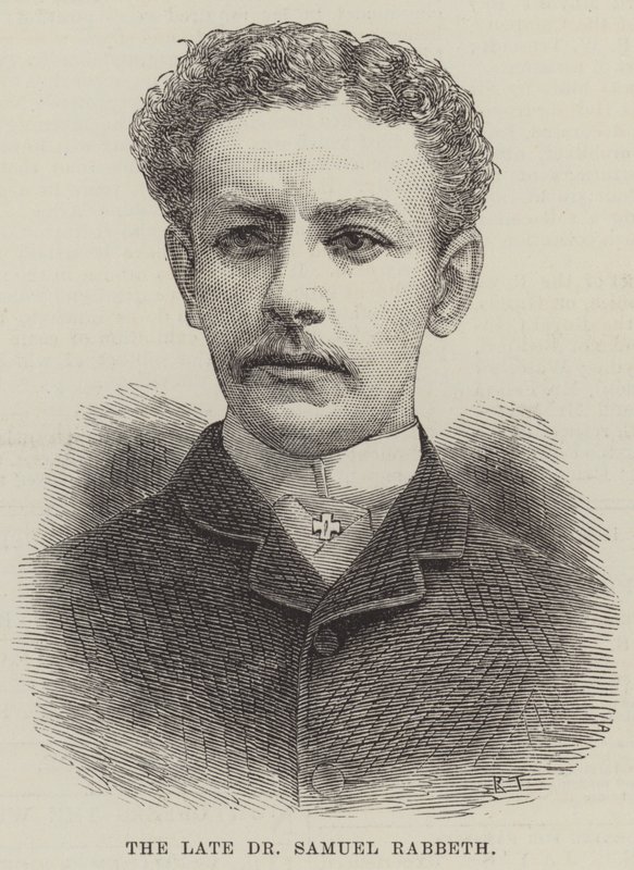 Merhum Dr Samuel Rabbeth (gravür) by English School