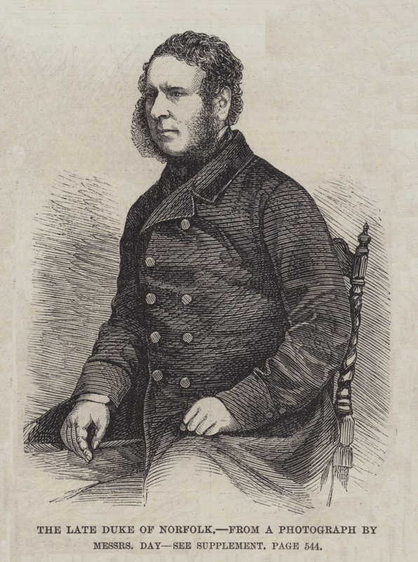 Geç Norfolk Dükü (gravür) by English School