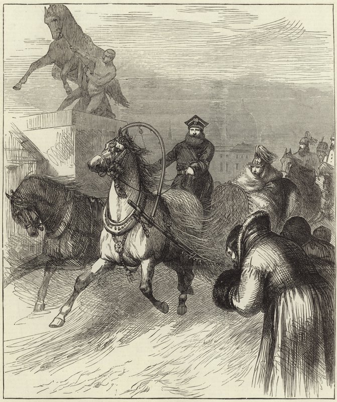 Geç İmparator Alexander II by English School