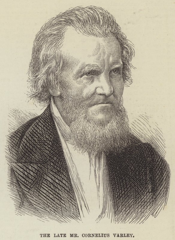 Merhum Bay Cornelius Varley (gravür) by English School