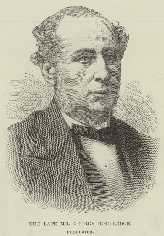 Merhum Bay George Routledge, Yayımcı (gravür) by English School