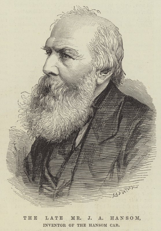 Merhum Bay J A Hansom, Hansom Cab
