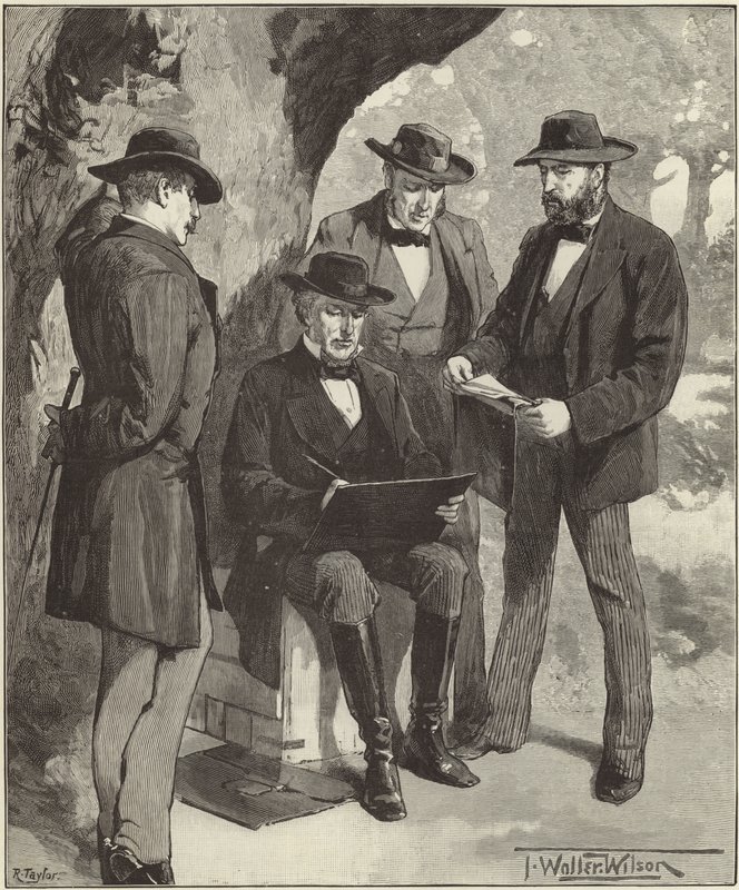Merhum Bay Jefferson Davis by English School