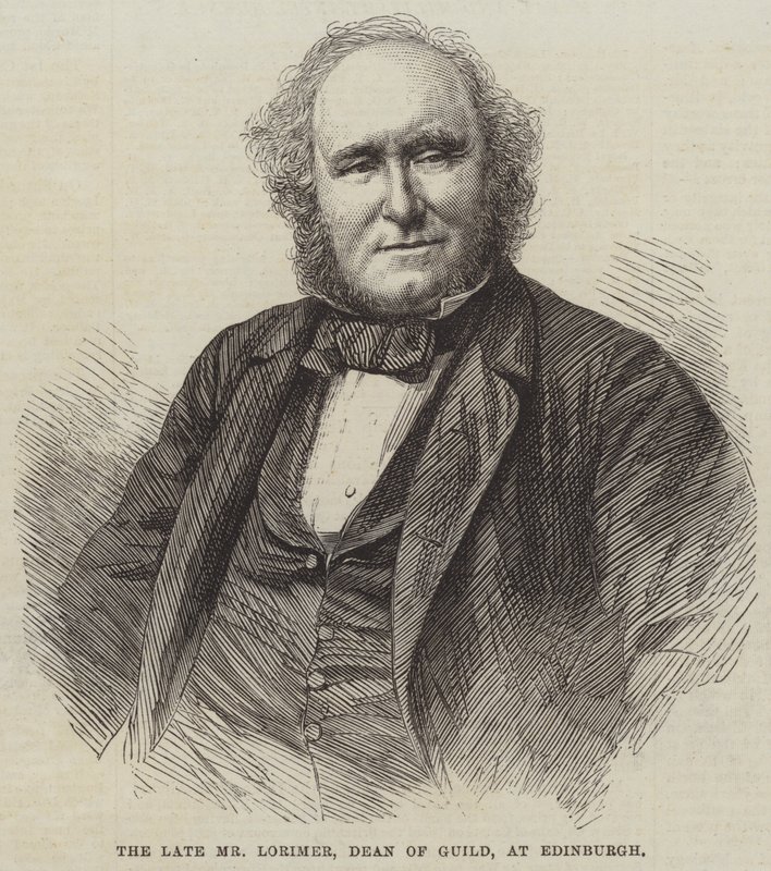 Geç Bay Lorimer, Lonca Dekanı, Edinburgh
