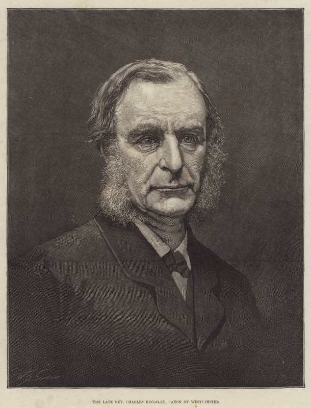 Rahmetli Muhterem Charles Kingsley, Westminster Canon (gravür) by English School