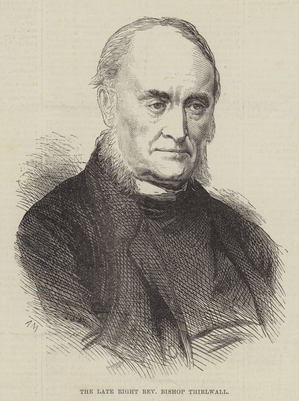 Geç Sağ Muhterem Piskopos Thirlwall (gravür) by English School
